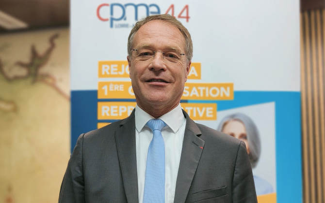 François Asselin, président de la CPME nationale.