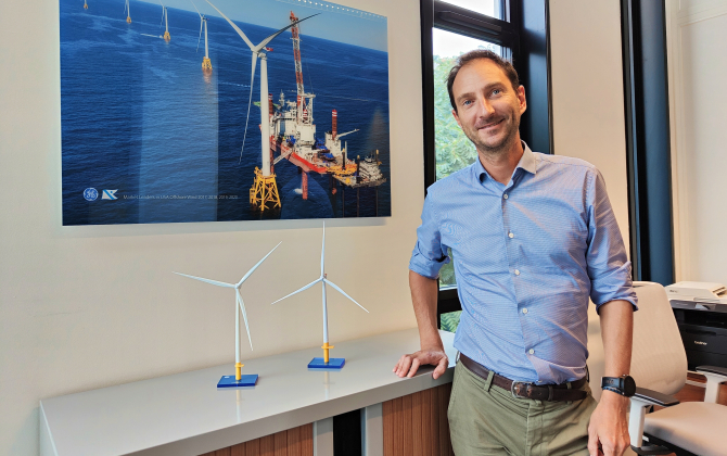 Stéven Curet, directeur offshore France de General Electric Renewable Energy.