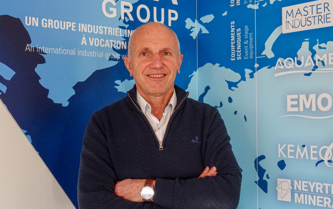 Philippe Hardouin a commencé l'aventure du groupe Semosia qu'il préside avec la reprise en 1991 de l'entreprise de chaudronnerie S2C.
