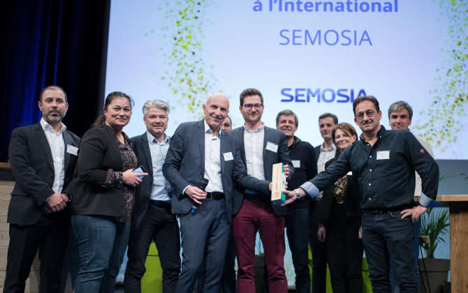 Prix International du PIE pour Semosia.