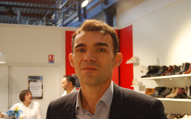 Directeur industriel du groupe Eram, Jean-Olivier Michaux est aussi le responsable du site de la Manufacture.