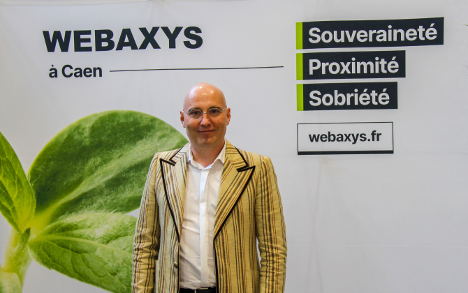 Emmanuel Assié, fondateur et président de Webaxys, prône un "numérique responsable au service de l’humain".