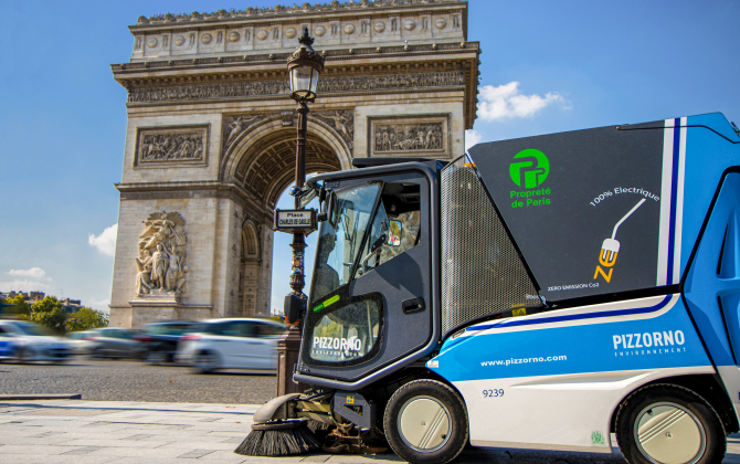 En 2021, le groupe Pizzorno Environnement a renoué avec un contrat d’image : le marché de propreté de l’Avenue des Champs Elysées, à Paris (2,80 M€ sur 4 ans).