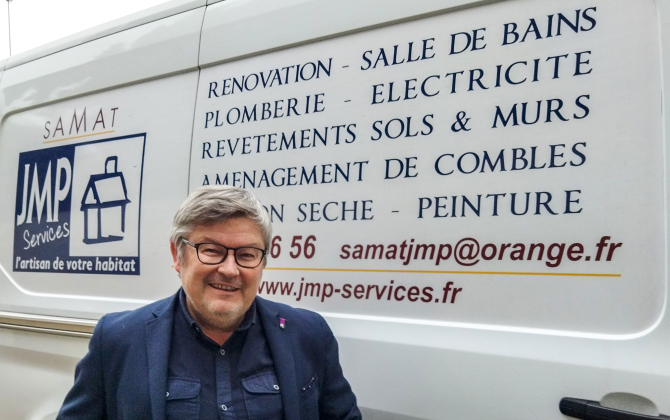 Jean-Louis Le Malefan a mis l’humain au cœur de son projet de développement de Samat JMP Services.