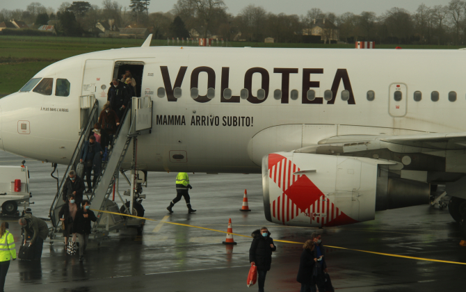 Volotea reste la compagnie aérienne en tête du peloton des fréquentations, avec 205 905 passagers sur 2022.
