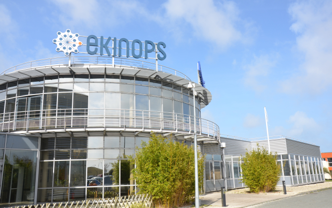 Ekinops va déménager son siège actuel (photo) pour emménager en novembre dans des locaux deux fois plus grands, toujours à Lannion.