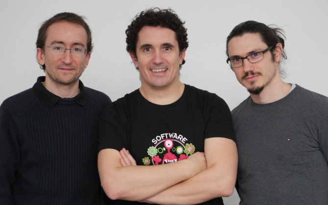 Les trois fondateurs de Superindep, Florent Pellet, Clément Bouiller et Émilien Pecoul.