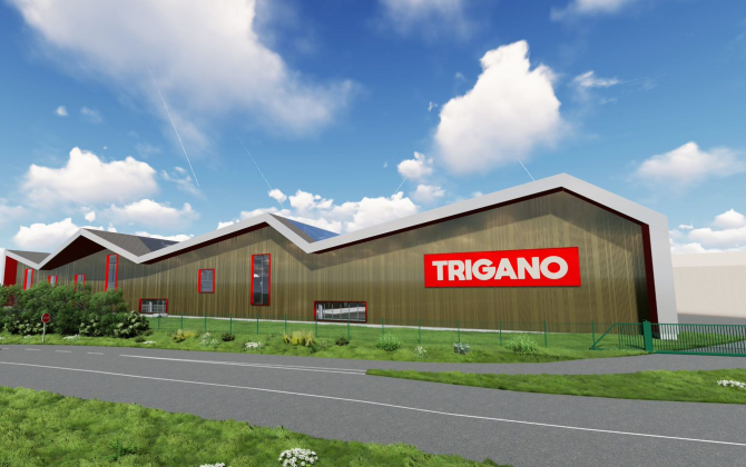 Trigano lance les travaux de ses agrandissements. Livraison prévue en 2024.