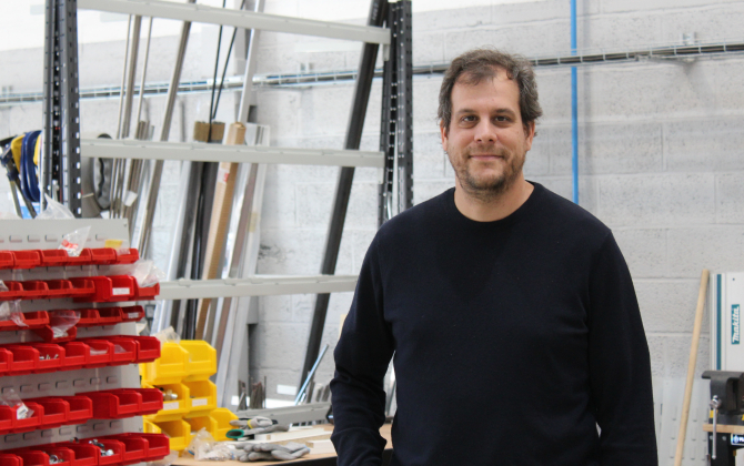Nicolas Heuzé, directeur général de Sweetch Energy. L’entrepreneur breton travaille à la production d’électricité propre à partir d’eau salée.