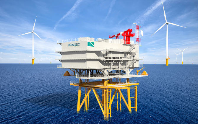Atlantique Offshore Energy va construire deux sous-stations électriques pour le parc éolien en Mer du Nord de RWE.