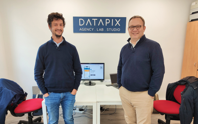 Aymeric de Maussion et Vincent Verhille, dirigeants de Datapix, utilisent la technologie no-code pour créer des applications rapidement et à un coût abordable pour les TPE et les PME.