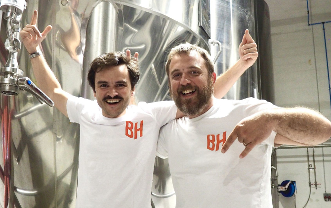 Baptiste Dufossez et Joseph Timmermans ont fondé la brasserie Brique House en 2020 à Lille.