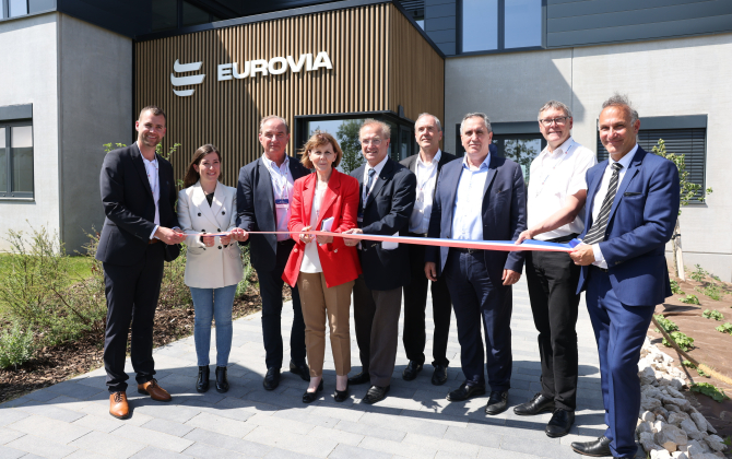 Eurovia dispose d’une nouvelle agence à Rosheim dans le Bas-Rhin.