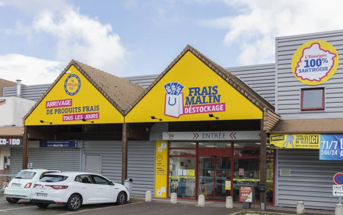 Frais Malin a ouvert son quatrième magasin à Arnage en 2019. Les quatre enseignes se trouvent en Sarthe.