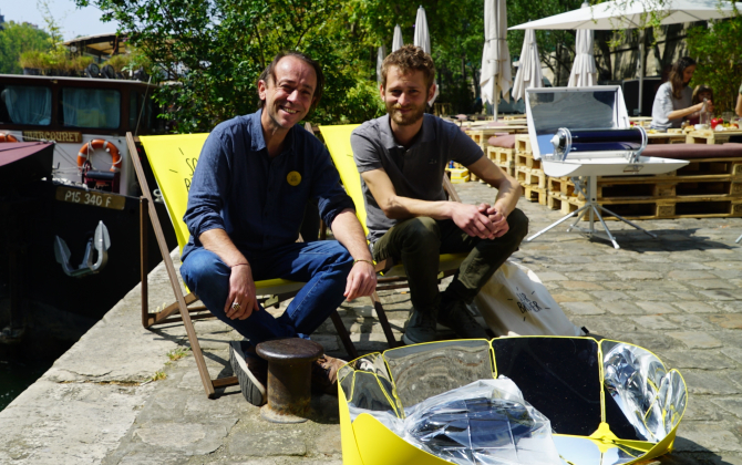 Gilles Gallo et Gatien Brault ont créé Solar Brother. Leurs produits fonctionnant à l’énergie solaire ont déroché trois médailles aux concours Lépine.