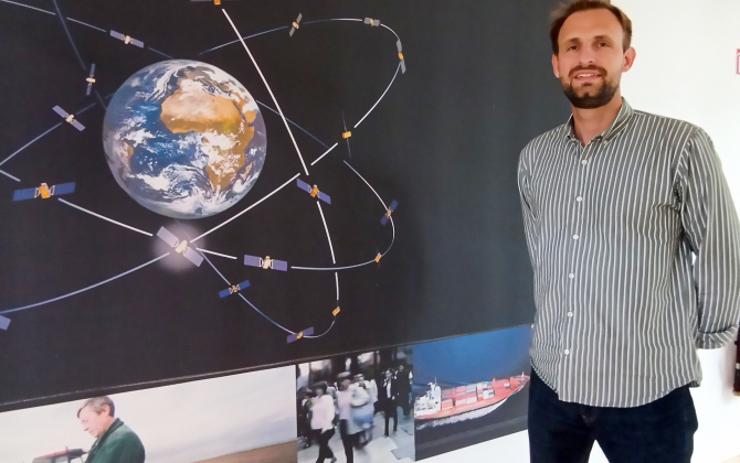 Guillaume Tanier a cofondé Leanspace à Strasbourg en 2020 et souhaite contribuer à développer une filière du spatial dans la région.