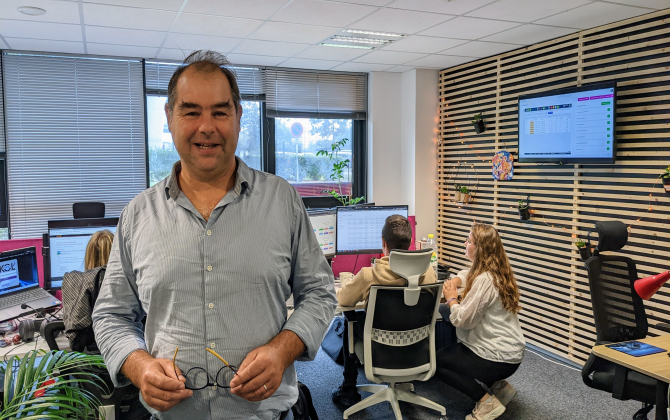 Jean-François Le Cloarec, qui a créé E-learning Touch' en 2011, mise notamment sur les serious games pour étoffer son offre de formation.