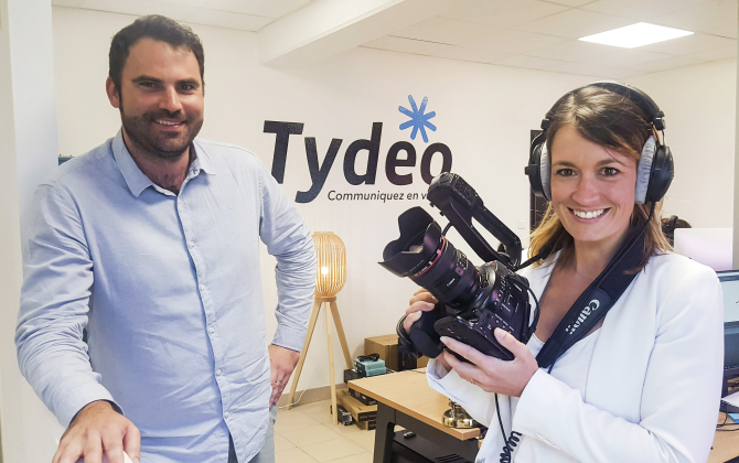 Julien Cabon et Marina d’Été ont créé Tydeo fin 2013.