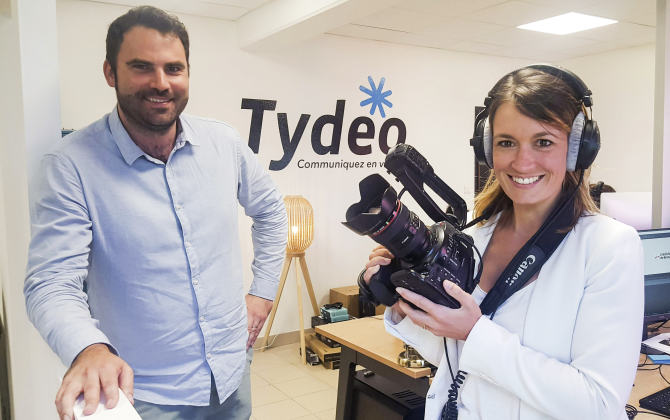 Julien Cabon et Marina d’Été ont créé Tydéo en 2013. Huit ans plus tard, leur entreprise de production de vidéos d’entreprise est en pleine croissance.