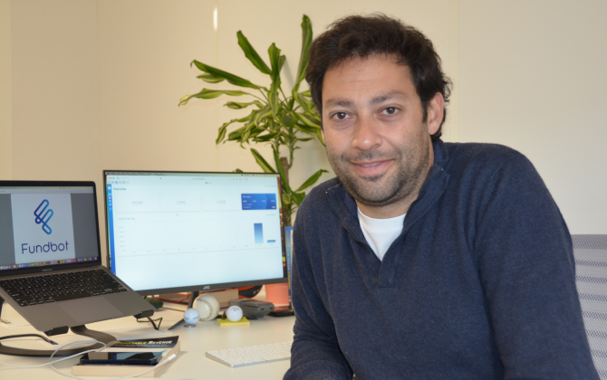 Karl Abou Zeid a fondé Fundbot en 2020 à Nice.