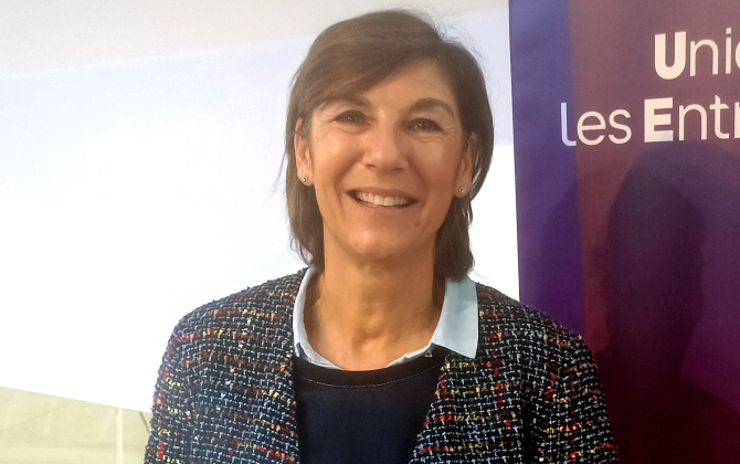 Laurence Freche, dirigeante de l'entreprise FLS, à Vitrolles, est la présidente de la nouvelle commission des Femmes de l'UPE 13.