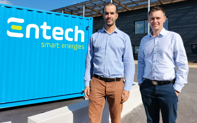 Laurent Meyer et Christopher Franquet ont fondé Entech en 2016 et la dirigeaient à deux jusqu’à fin 2022.