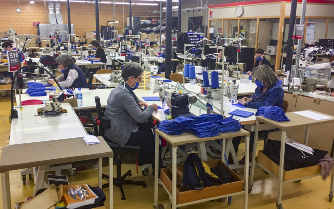 Le groupe Mulliez-Flory est l’une des trois PME qui ont lancé l’aventure de Renaissance Textile, pour recycler des vêtements en fin de vie.