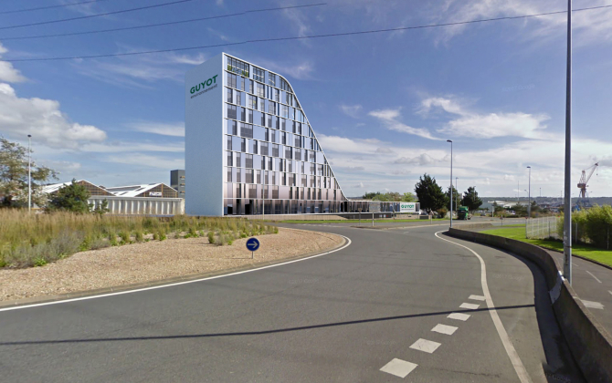 Le nouveau siège de Guyot Environnement au port de commerce de Brest sera livré en 2024.