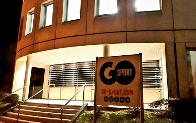 Le siège de Go Sport à Sassenage