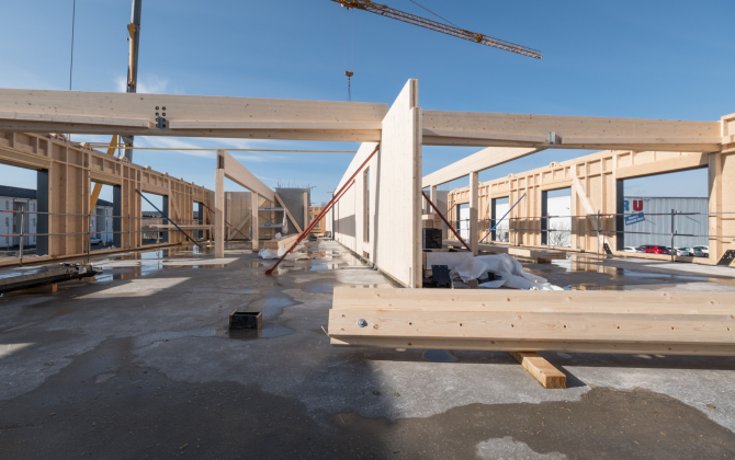 Les six écoquartiers remportés par Les Constructeurs du Bois depuis le lancement de l’offre en 2021 représentent 21 000 m² habitables.