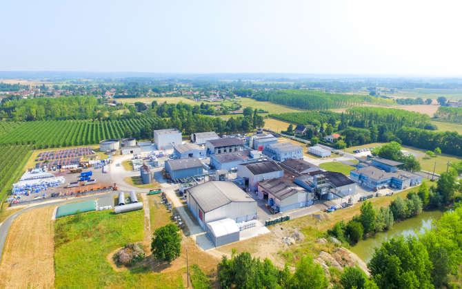 L’usine de Gardonne (Dordogne) de Berkem