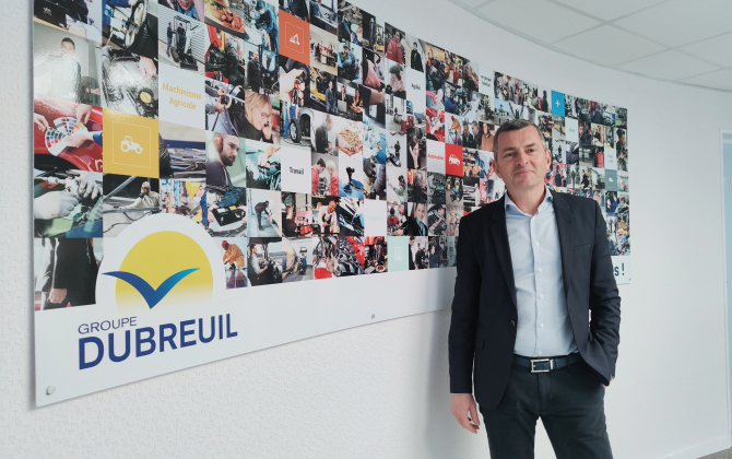 Paul-Henri Dubreuil, président directeur général du groupe Dubreuil, qui compte près de 40 filiales.