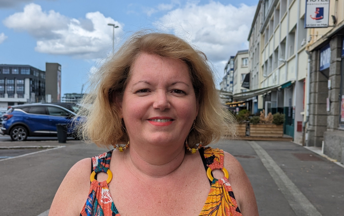 Françoise Lelann, directrice d’Investir en Finistère.