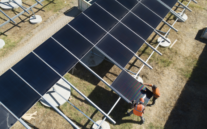 JPee se positionne également en tant que constructeur de centrales photovoltaïques en autoconsommation pour compte de tiers.