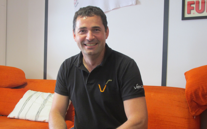 Manuel Davy a créé Vekia à Euratechnologies en 2008. Lestée par les mensualités de remboursement de son PGE, l’entreprise vient d’être placée en procédure de sauvegarde.