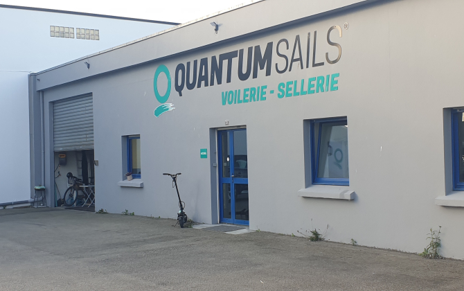 La voilerie Quantum Sails s’adresse aux plaisanciers mais également aux armateurs de navires professionnels.