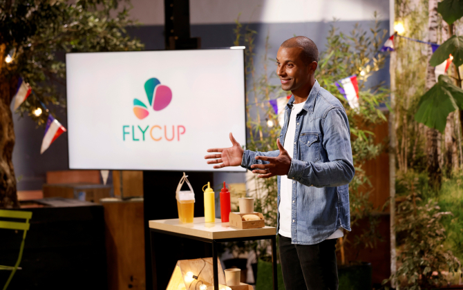 Olivier Rousseau, le fondateur de Flycup, rêvait de participer à l’émission Qui veut être mon associé ? sur M6.