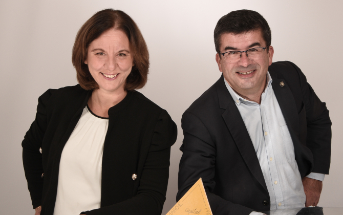 François Naux et Nathalie Chappey ont fondé le cabinet de conseil en gouvernance cognitive WICS.
