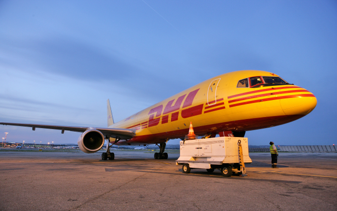 La nouvelle plateforme logistique de DHL Express à Lyon-Saint Exupéry va multiplier par 10 sa capacité de traitement de colis et documents, comparée à aujourd'hui.
