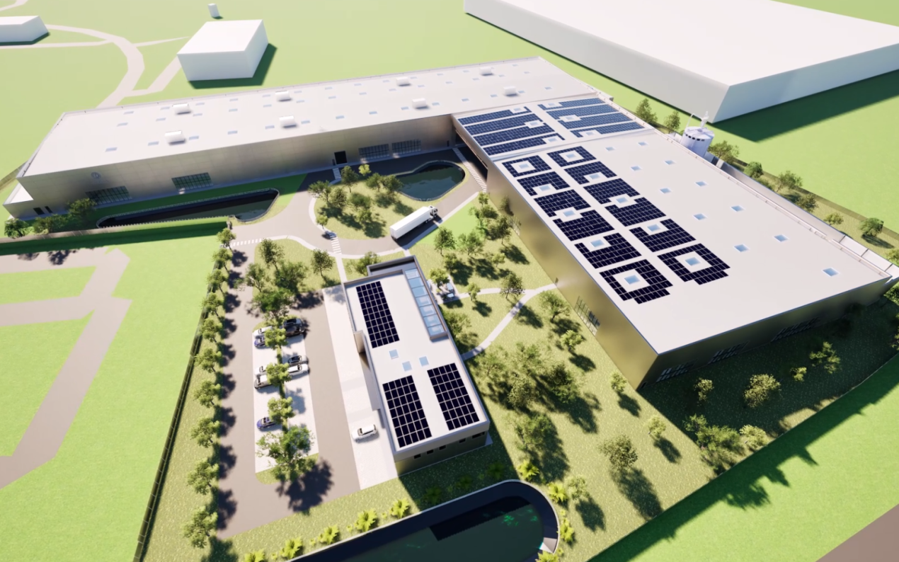 Le spécialiste de la construction en bois lamellé-collé Arbonis construit une nouvelle usine à Chemillé-en-Anjou