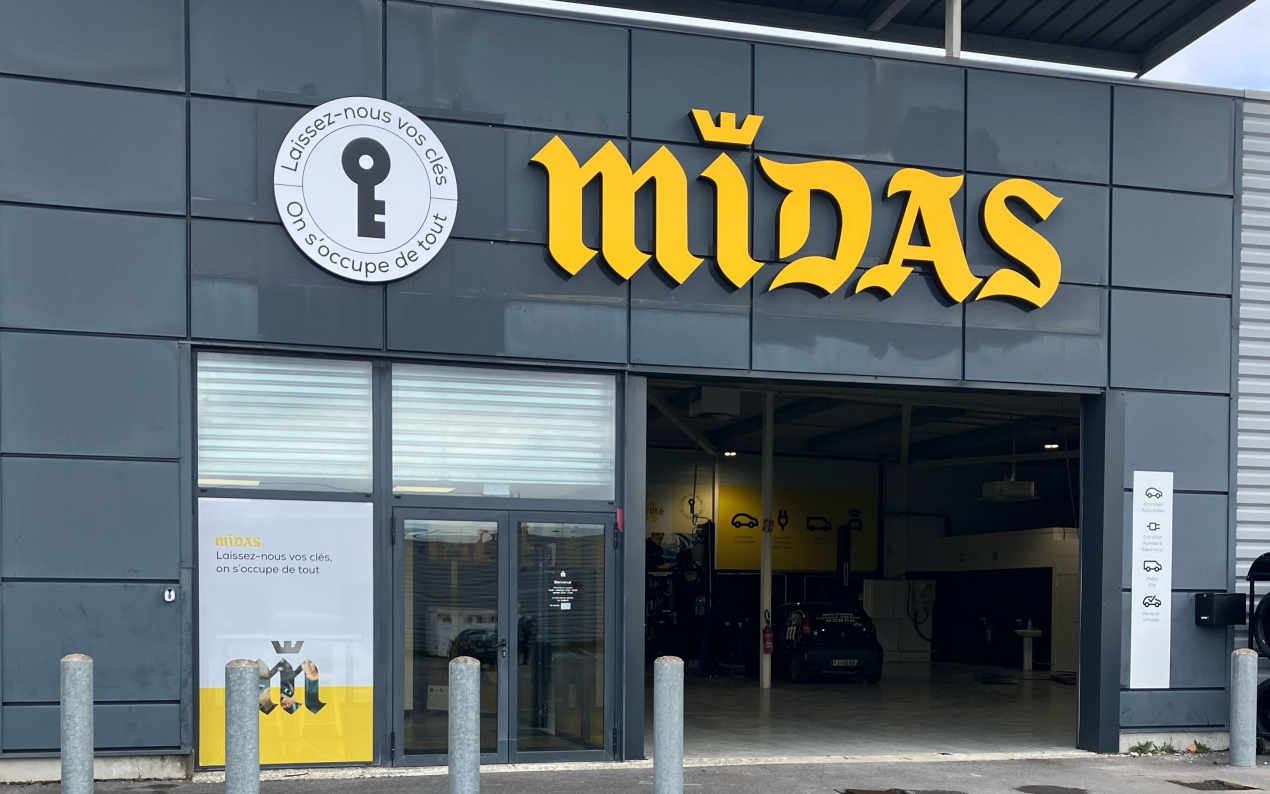 Midas étoffe son réseau en ouvrant un centre à Bapaume