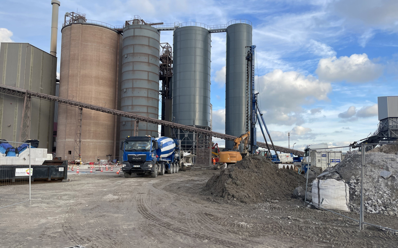 Dunkerque : le chantier ACT d'Ecocem franchit une étape importante 