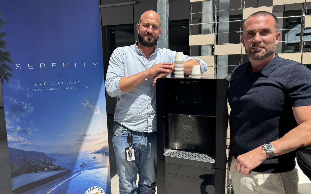 Serenity transforme l’humidité de l’air ambiant en eau potable