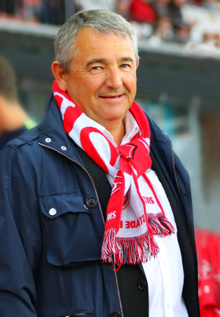 Denis Le Saint, président du Stade Brestois depuis mai 2016 et coprésident du réseau de distribution de fruits et légumes Le Saint.