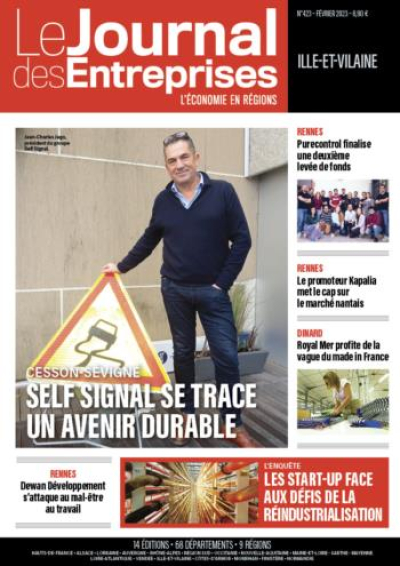 Self Signal se trace un avenir durable - Le Journal des Entreprises Ille-et-Vilaine - Février 2023