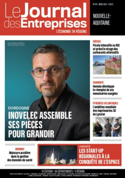 Inovelec assemble ses pièces pour grandir - Le Journal des Entreprises Nouvelle-Aquitaine - Mars 2023
