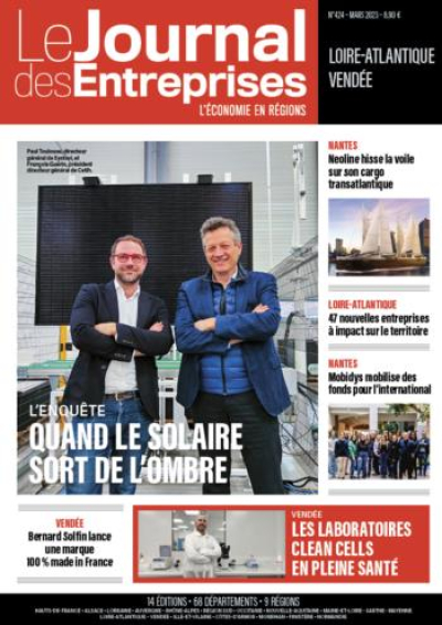 Quand le solaire sort de l'ombre - Le Journal des Entreprises Loire-Atlantique - Vendée - Mars 2023