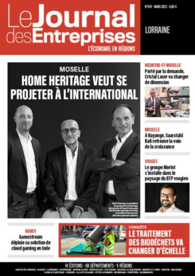 Home Heritage veut se projeter à l'international - Le Journal des Entreprises Lorraine - Mars 2023