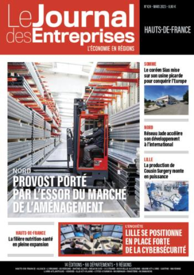 Provost porté par l'essor du marché de l'aménagement - Le Journal des Entreprises Hauts-de-France - Mars 2023