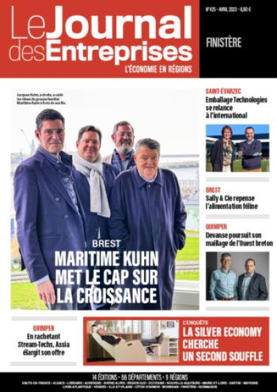 Maritime Kuhn met le cap sur la croissance - Le Journal des Entreprises Finistère - Avril 2023